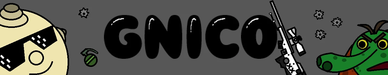 GNICO-banner, målad av LoomBoom